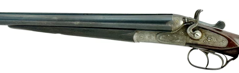 German 16 Gauge Side by Side Hammer Shotgun by Schneider - Image 7