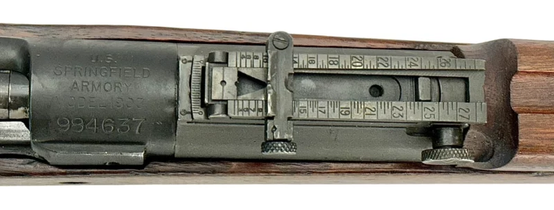 1903 Springfield rifle, WWII Conversion, SN 984637 - Image 6