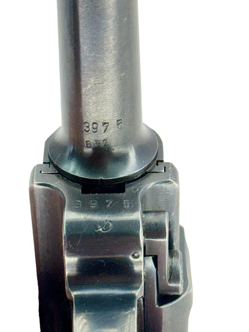 Luger P08 BYF 41 marked all matching 98% original finish - Image 6