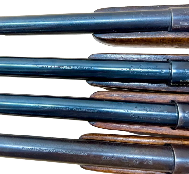 Webley and Scott Single shot 410 bolt action shotgun - Image 7