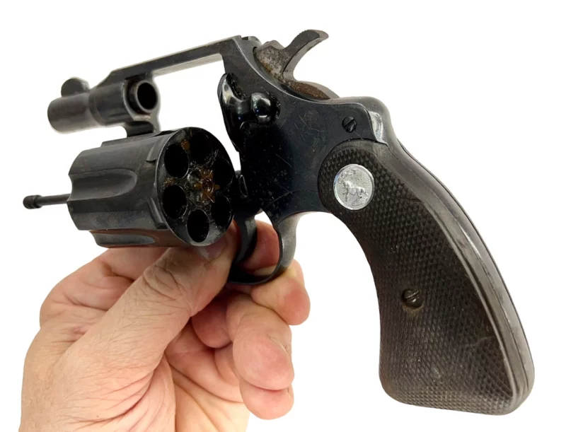 Colt Detective Special revolver 2" blue .38 Spl., 2nd Issue 1965 Mfg SN 862737 - Image 7