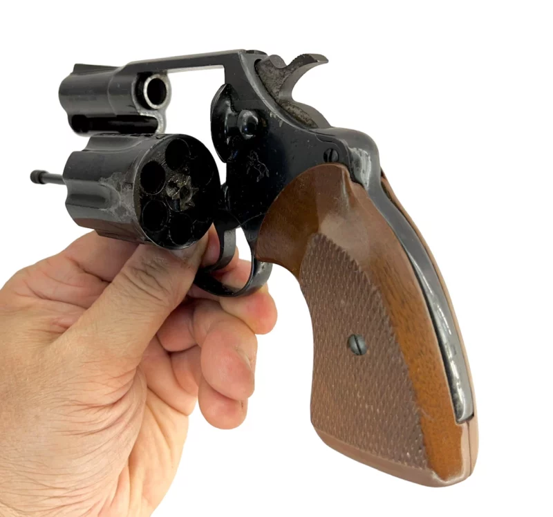 Colt Detective Special revolver 2" blue .38 Spl., 2nd Issue 1981 Mfg SN P27322 - Image 6