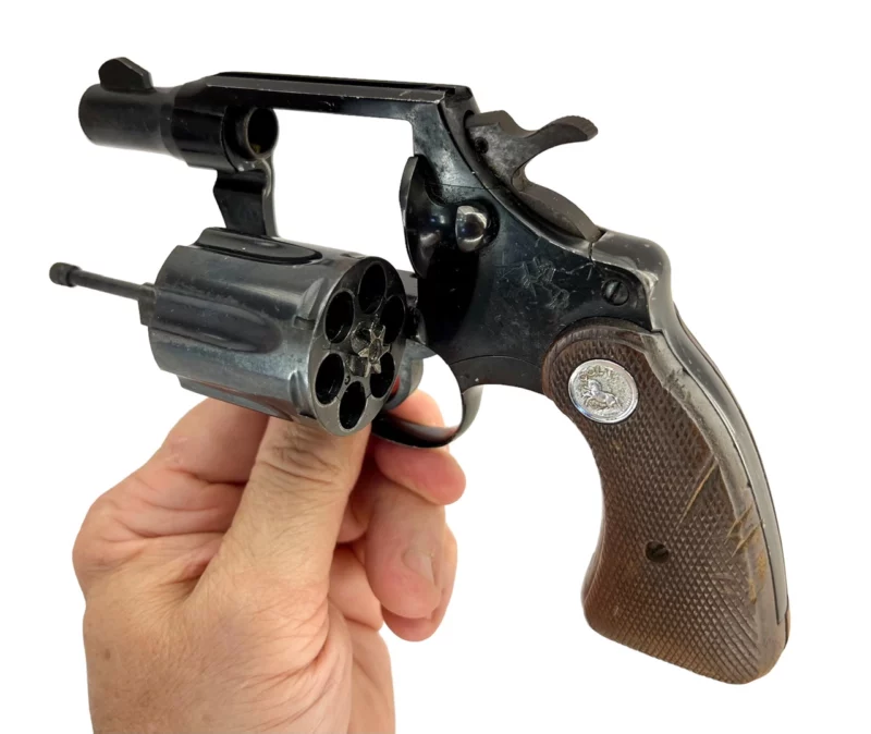 Colt Cobra Lightweight revolver 2" blue .38 Spl., Gen 1 1953 Mfg SN 203434LW - Image 6