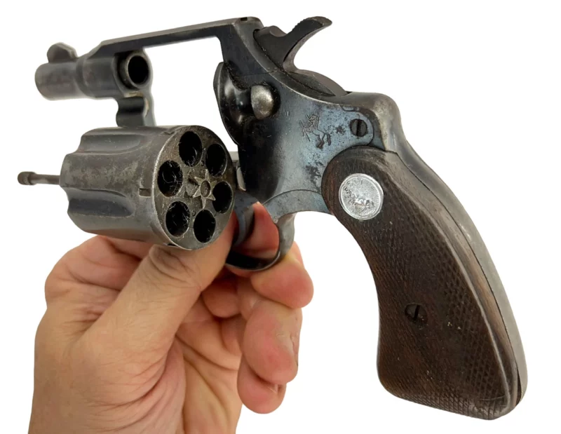 Colt Detective Special revolver 2" blue .38 Spl., 2nd Issue 1965 Mfg SN 884470 - Image 7