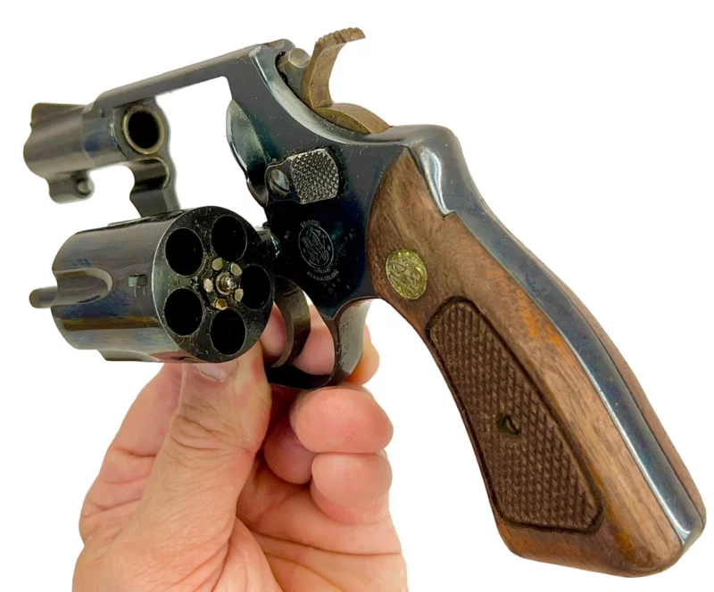 Smith & Wesson Model 36 revolver 2” .38Spl Blue SN 9J2671 C&R - Image 7