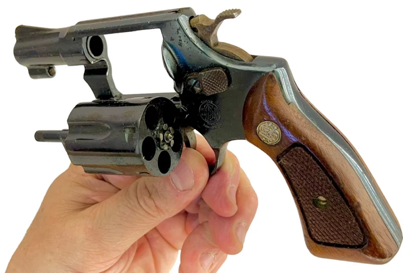 Smith & Wesson Model 36 revolver 2” .38Spl Blue SN: 648J87 C&R - Image 6