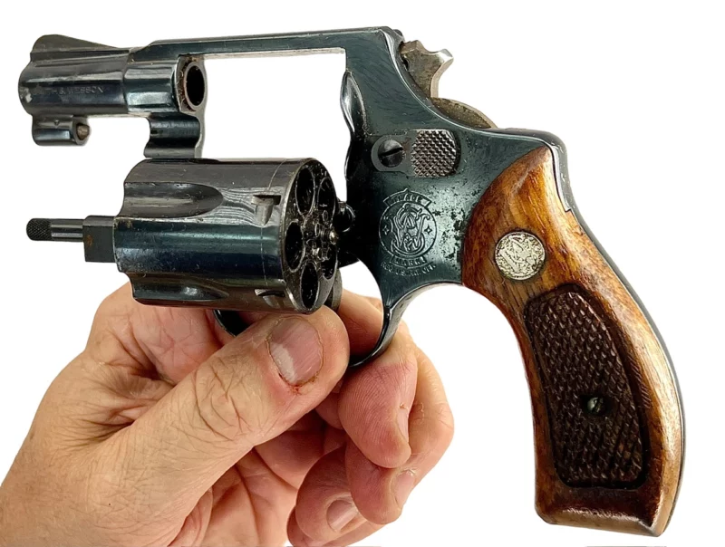Smith & Wesson Model 36 revolver 2” .38Spl Blue SN AAR0444 - Image 6