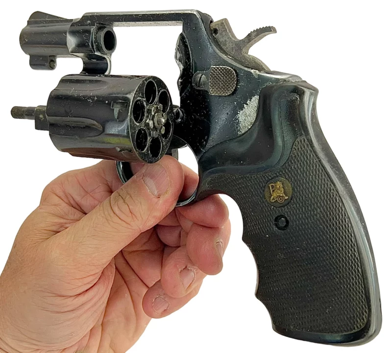 Smith & Wesson Model 12-2 Airweight revolver 2” .38Spl Blue SN D477771 C&R - Image 7