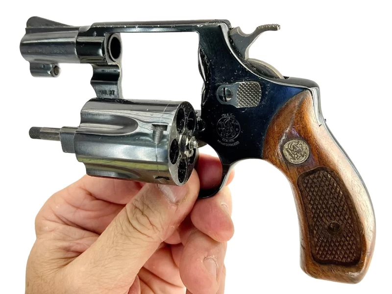 Smith & Wesson Model 37 Airweight revolver 2” .38Spl Blue SN J95027 C&R - Image 7
