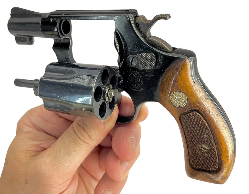 Smith & Wesson Model 37 Airweight revolver 2” .38Spl Blue SNJ208349 - Image 7