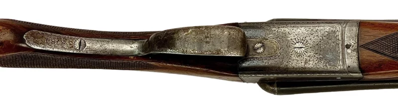 British Side By Side 12 gauge Shotgun made by J. Robertson - Image 10
