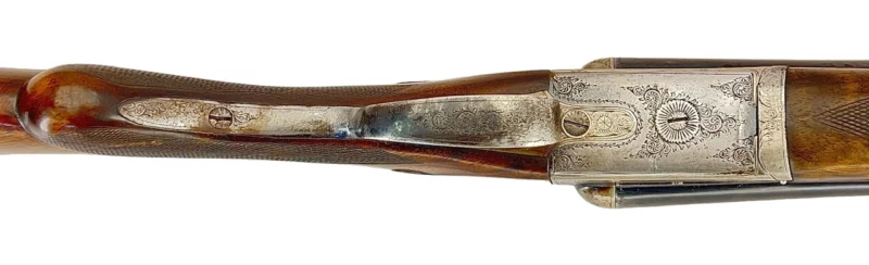 British Made Side by Side 12 Gauge Shotgun made by F Baxter - Image 7