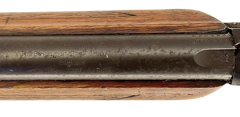 BSA Martini 12/15 rifle .22LR with Parker-Hale sights SN P64557 - Image 7