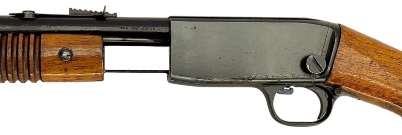 FN Browning Trombone pump-action .22LR rifle SN 108417 - Image 7