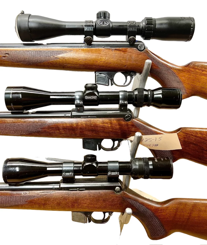 Czech BRNO Model 581 semi-auto .22LR with scope and magazine - Image 6