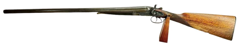 British Made 12 Gauge Hammer Shotgun by Milburn & Son Damascus barrels - Image 6