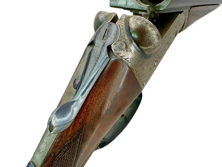 F.P. Baker Fine British Made 12 Ga Side by Side Shotgun SN 76404