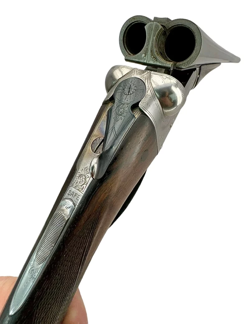 Linsey Brothers British Made 12 Ga. Side by Side shotgun with ejectors