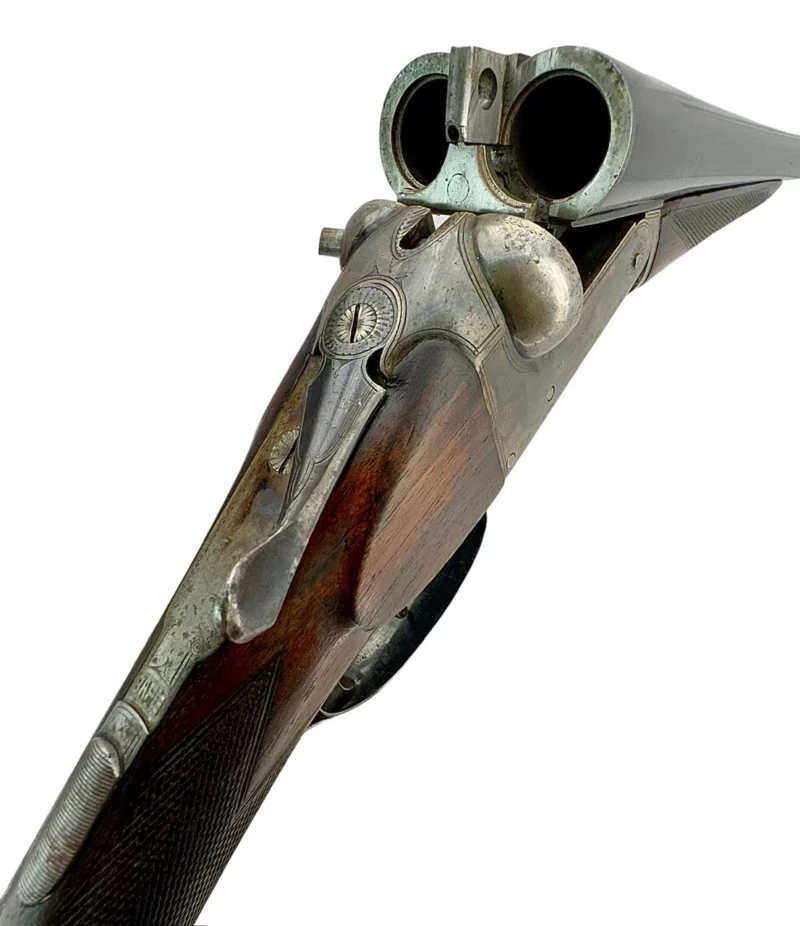 W. Bland British Made 12 Ga Side By Side Shotgun