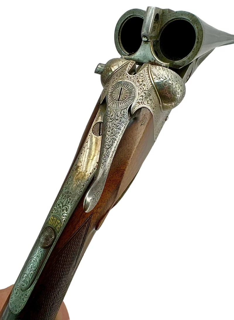 British Made 12 Ga Side By Side Unknown Maker