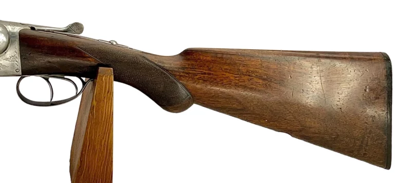 British Made 12 Gauge Side by Side Shotgun Made by J. Ellis - Image 6
