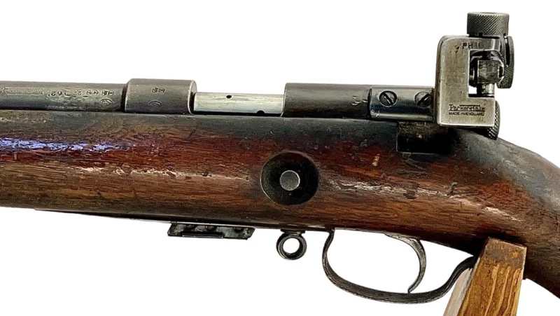Winchester 57 .22 bolt action rifle with Parker Hale Target sights - Image 8