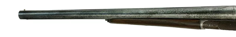 Coach Gun 18.75" .12 gauge Side by Side German Geco mfg., Pistol Grip External Hammers - Image 8
