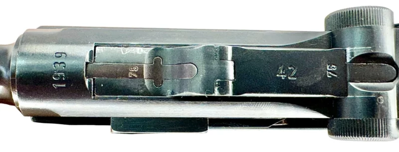 Luger P08 1939 42 marked all matching 98% original finish - Image 8