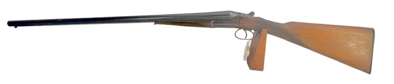 British Side by Side 12ga shotgun by P Knight Nottingham - Image 9