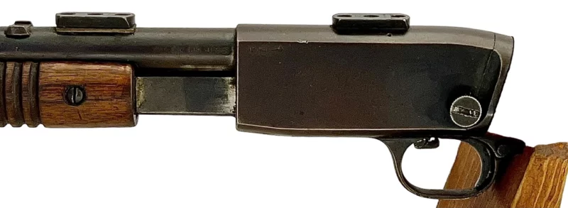 FN Browning Trombone pump-action .22LR rifle SN 100374 - Image 9