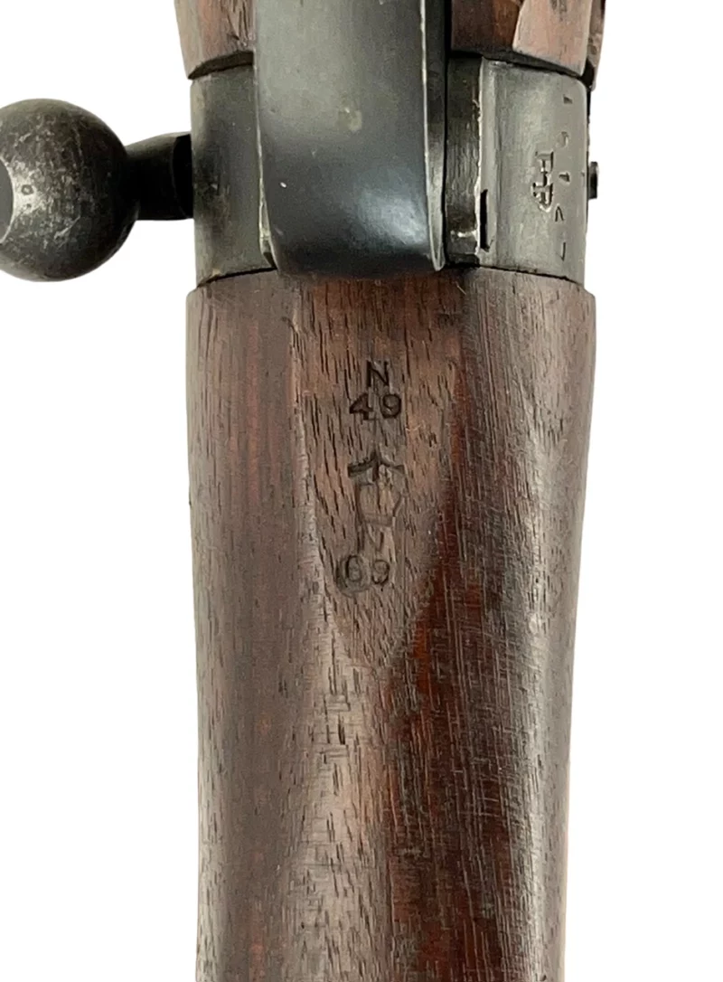 Navy Arms Enfield #4 Mk 1* .303 World War II French Resistance 1944 dated BTPP marked bolt not matching serial number PP 1379 - Image 20