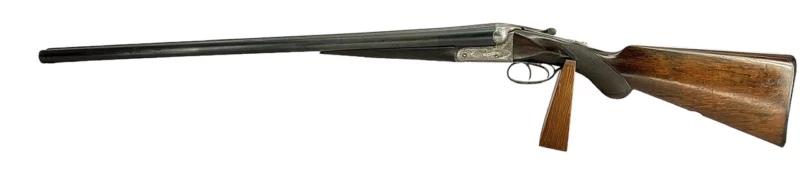 British Side By Side 12 Gauge Shotgun by H. Bloomer - Image 10
