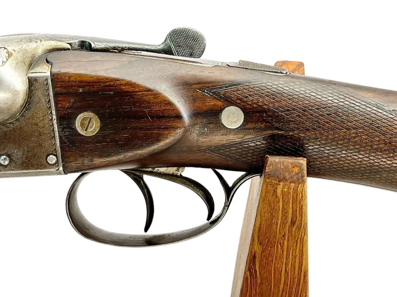 British Made 12 gauge Side by Side Shotgun By Webley & Scott Ltd. - Image 10