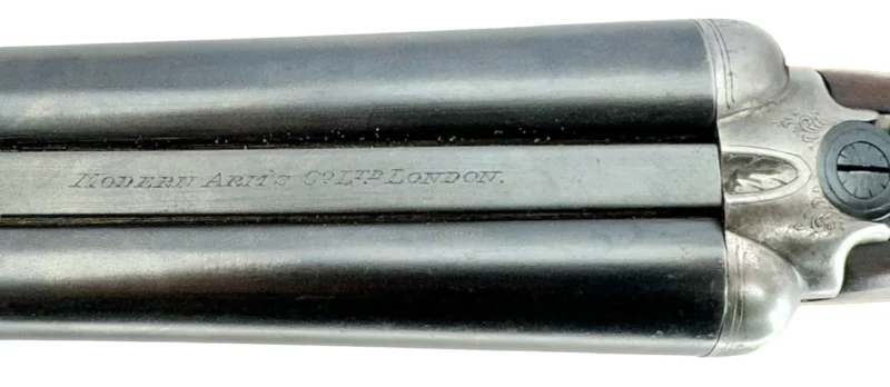 British Made 12 Gauge Side by Side Shotgun London Gun Ejectors - Image 10