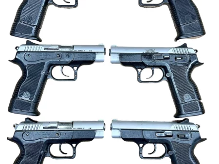 Israeli BUL Impact 9mm, 2-tone 3.75" barrel with extended mag
