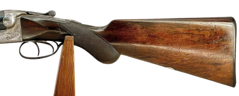 British Side By Side 12 Gauge Shotgun by H. Bloomer - Image 12