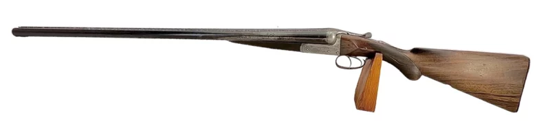 British side by side 12 Gauge shotgun made by T. Wild - Image 9