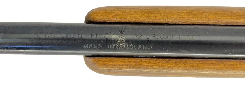 BSA Sportsman Five .22LR rifle Excellent Condition with magazine and Parker-Hale target sights - Image 11