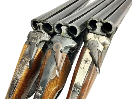 Spanish Side by Side 20ga shotgun Box Lock extractors