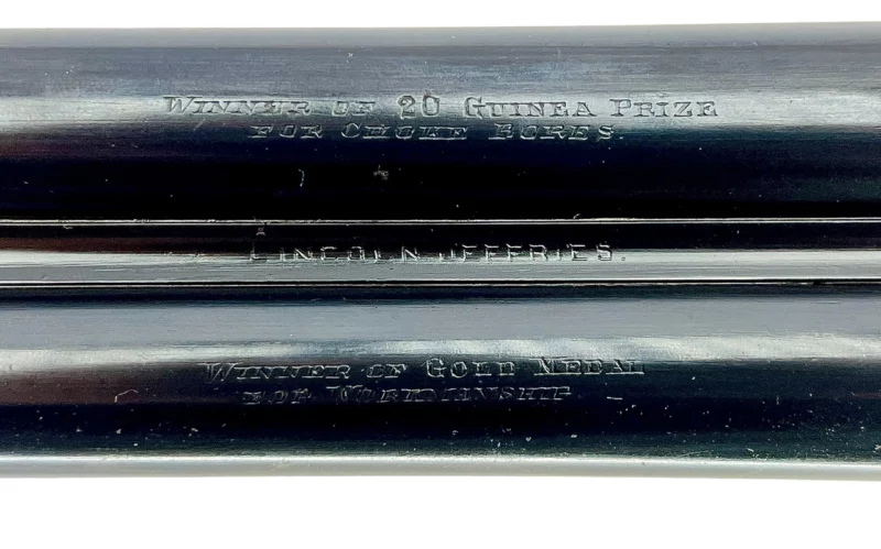 12 Gauge English Side By Side Shotgun by Lincoln Jeffries - Image 10