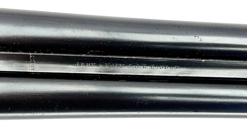 British Made 12 Gauge Side by Side by Army & Navy CSL London - Image 11