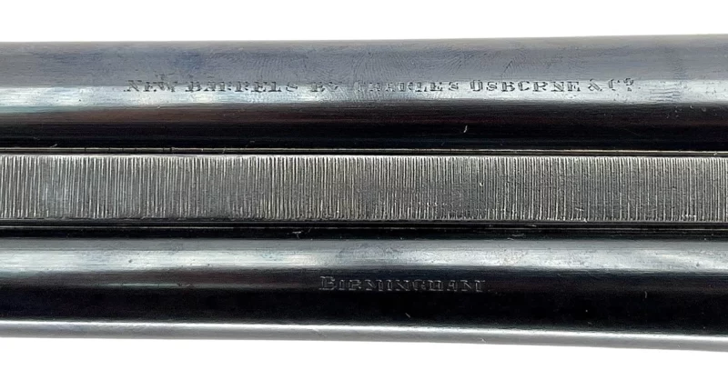 British Made 12 Gauge Side by Side by JJ Langley, Ejector Barrels by Osborn - Image 11