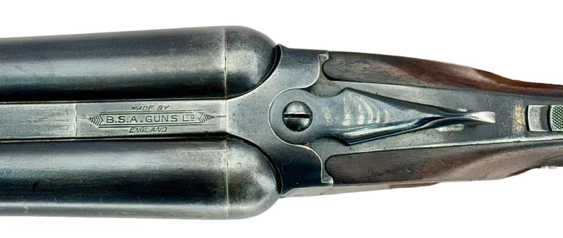 British Made 12 Gauge Side by Side Shotgun by BSA - Image 11