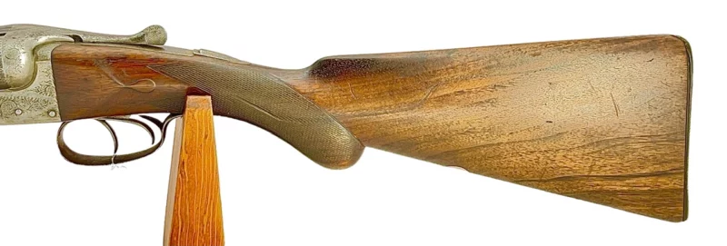 British side by side 12 Gauge shotgun made by T. Wild - Image 12