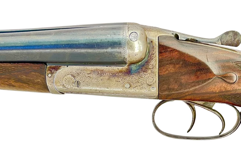 British Made Side by Side 12 Gauge Shotgun made by F Baxter - Image 12