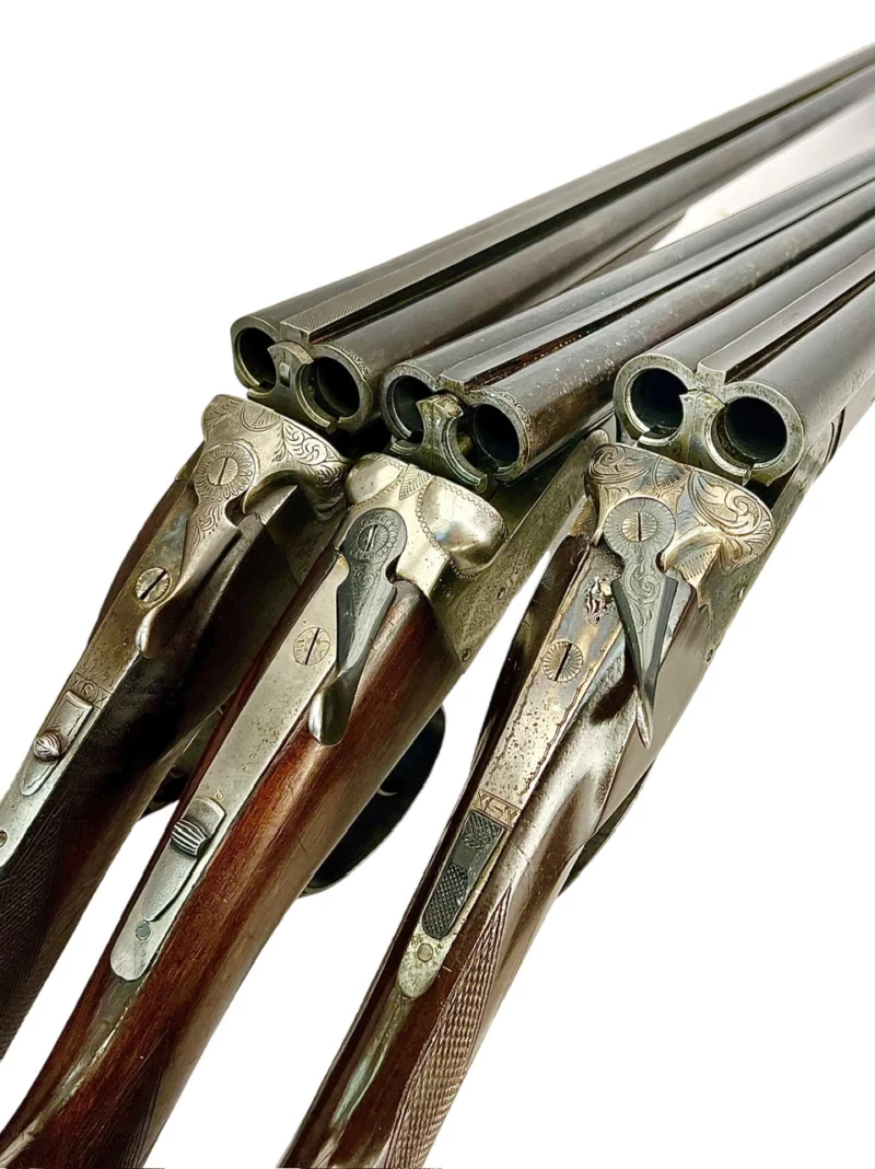Spanish Side by Side 20ga shotgun Box Lock ejectors
