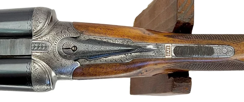 British Made 12 Gauge Side by Side by JJ Langley, Ejector Barrels by Osborn - Image 13