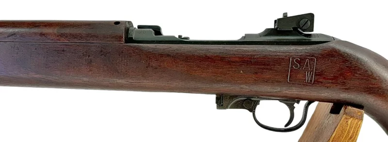 M1 Carbine Winchester mfg., IBM Barrel, SN 1,110,858 - Image 12