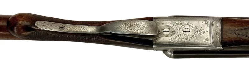 British Made 12 Gauge Side by Side Shotgun Made by J. Ellis - Image 11