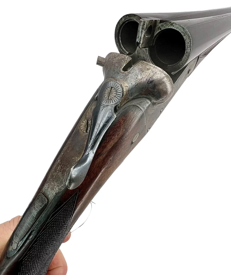 12 Gauge English Side By Side Shotgun by Lincoln Jeffries - Image 13
